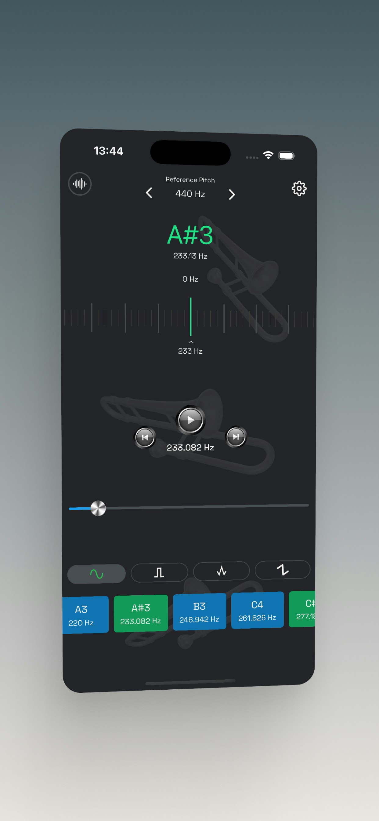 Trombone Tuner: Tone Generator gallery image