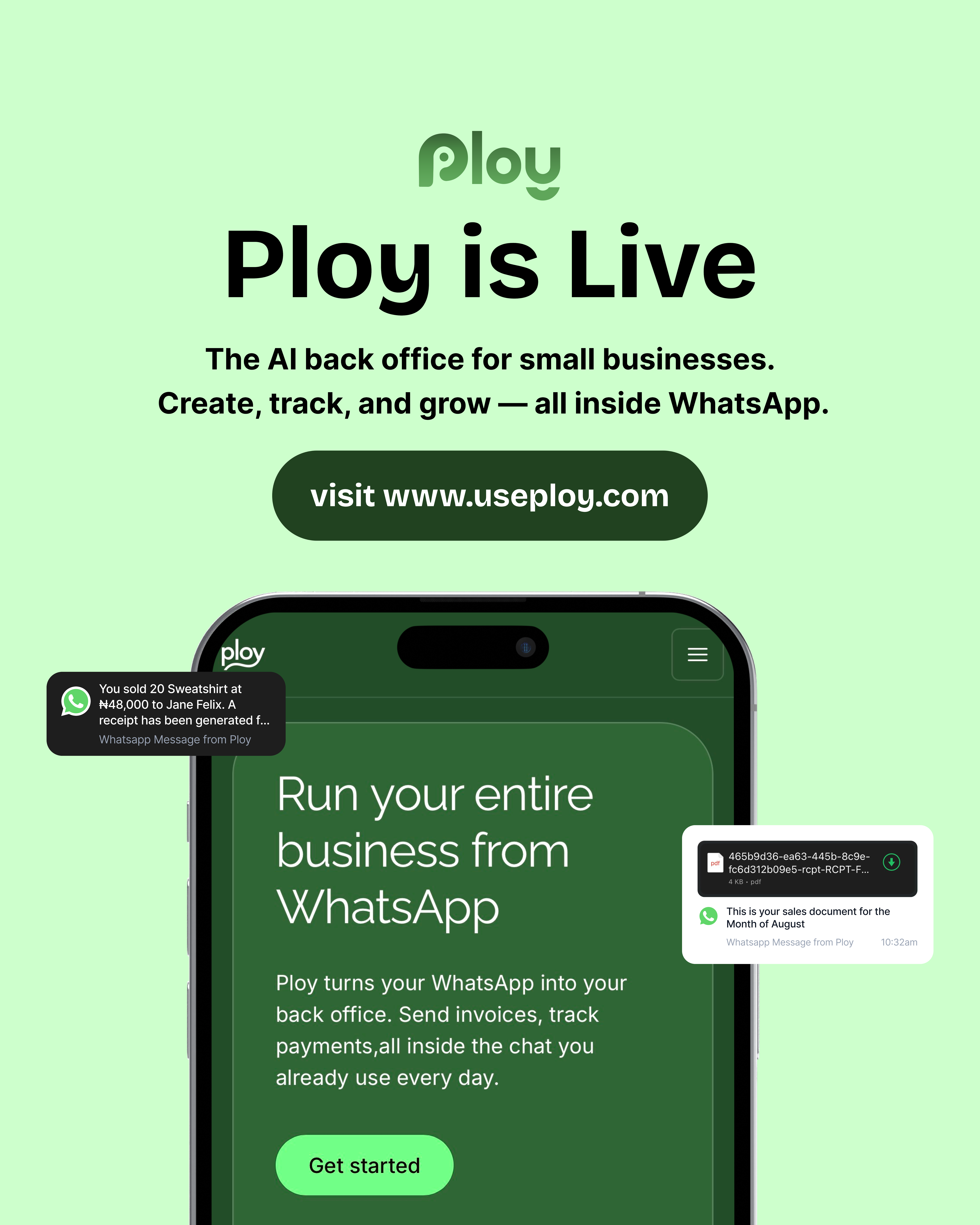 Ploy - Main screenshot showing features and interface