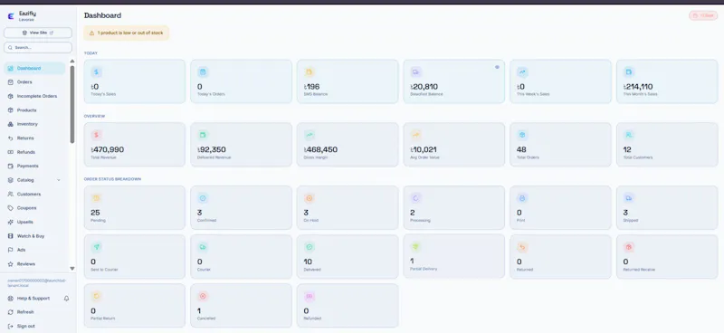 Eazifiy screenshot 2