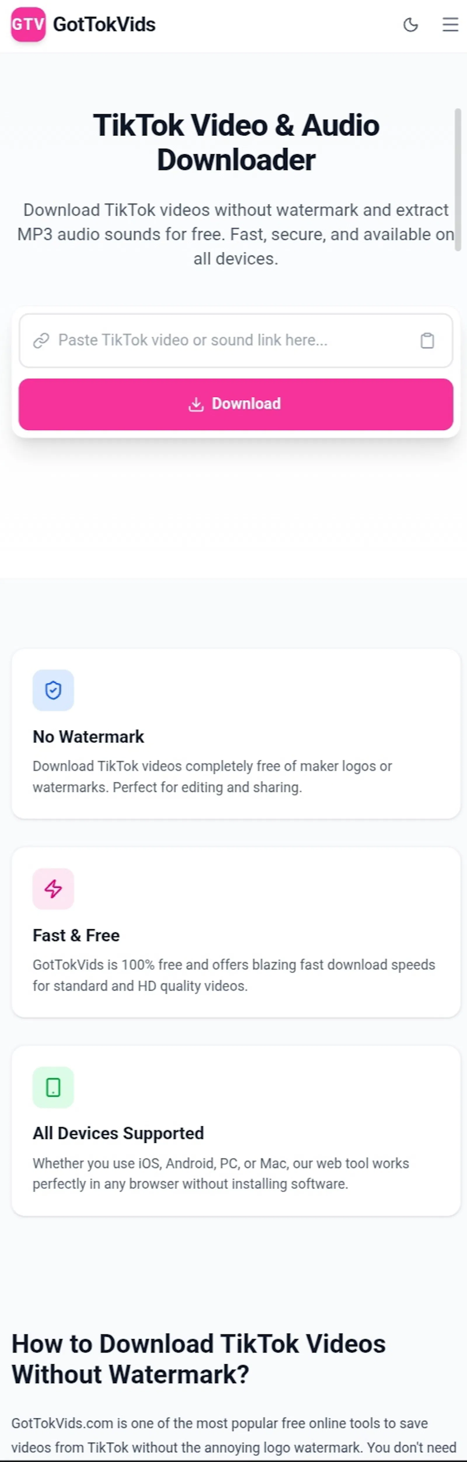 GotTokVids screenshot 1