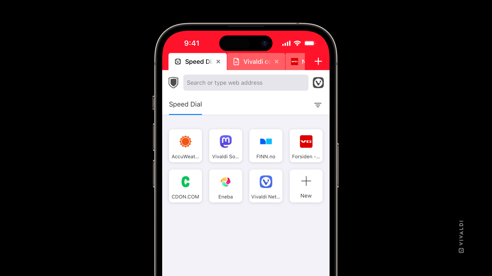 Navegador Vivaldi en iOS - Navegador web poderoso, personal y privado en iOS media 2
