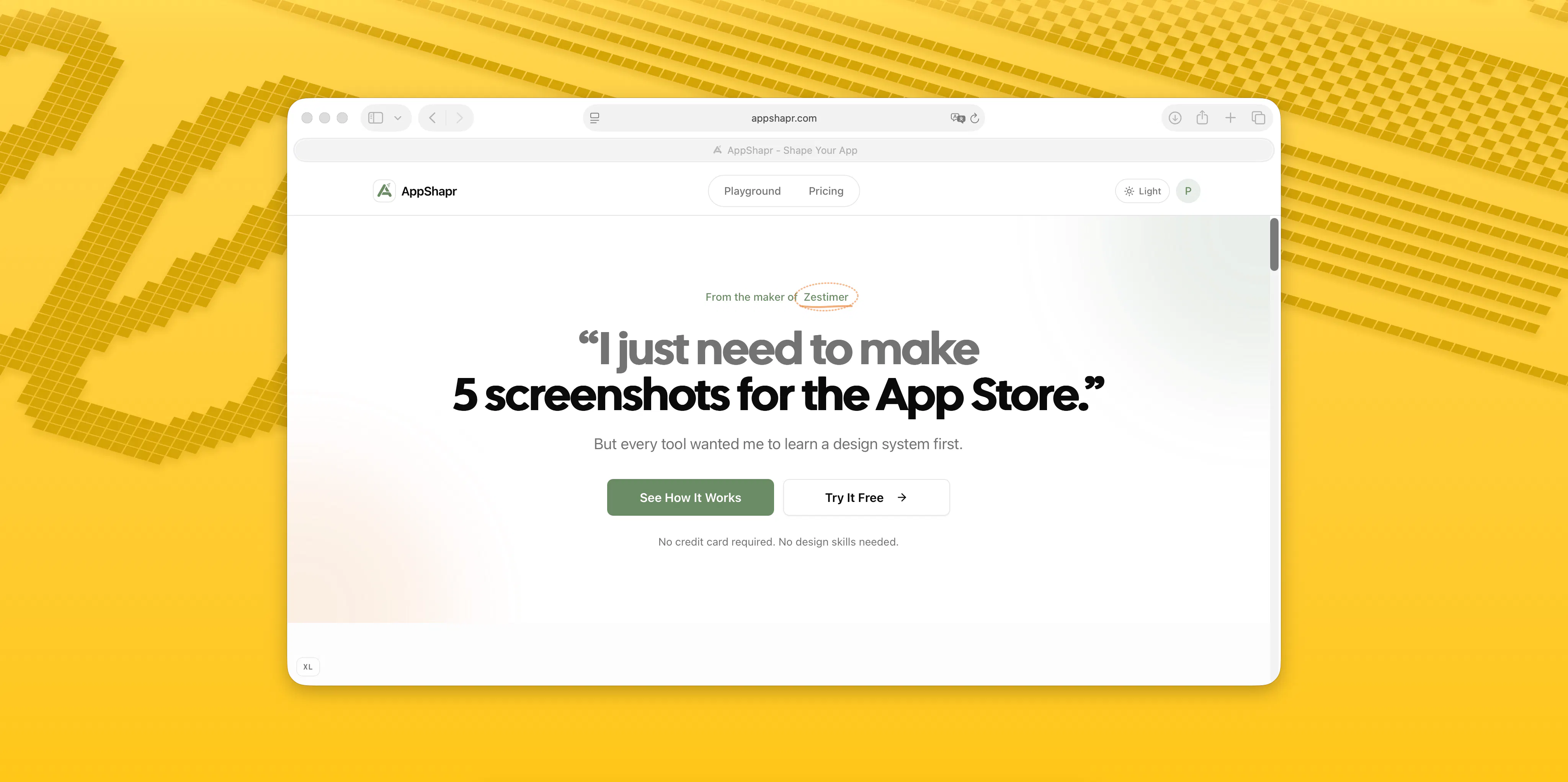 Banner del producto AppShapr