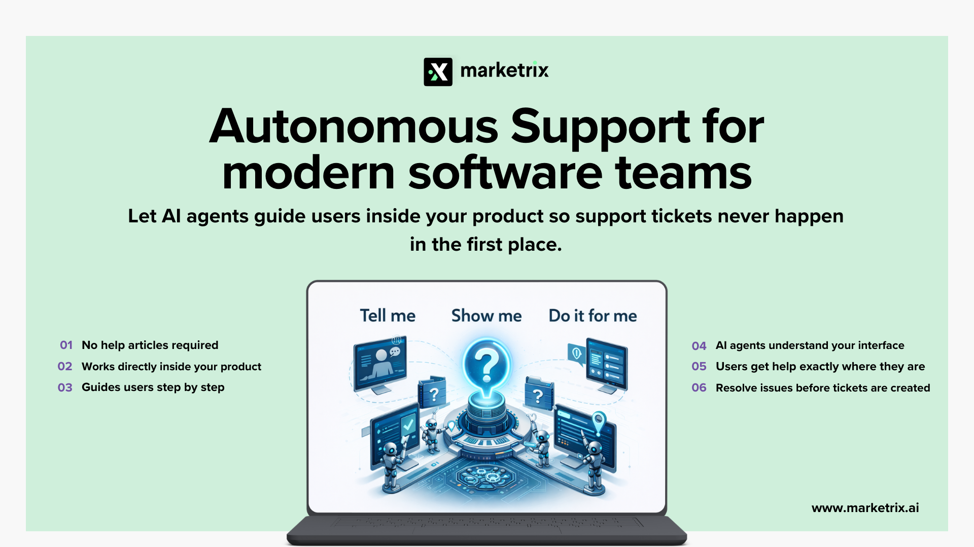 Marketrix User Testing Agent gallery image