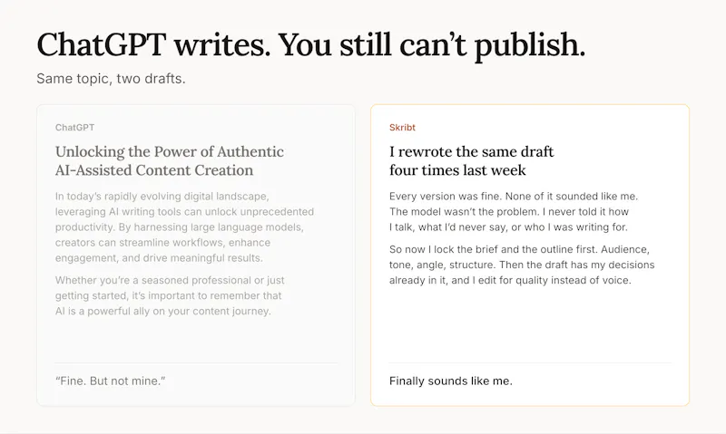 Skribt screenshot 3