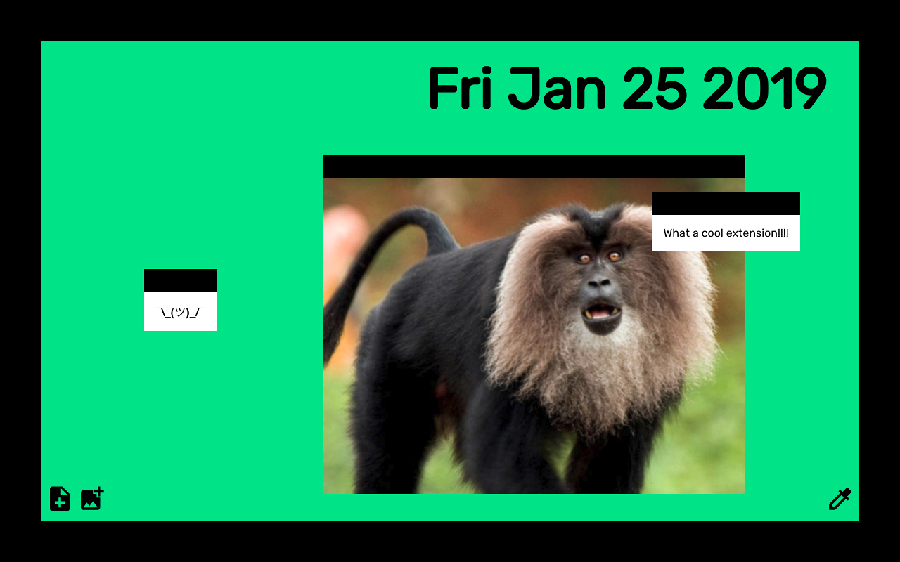 Less Boring New Tab gallery image