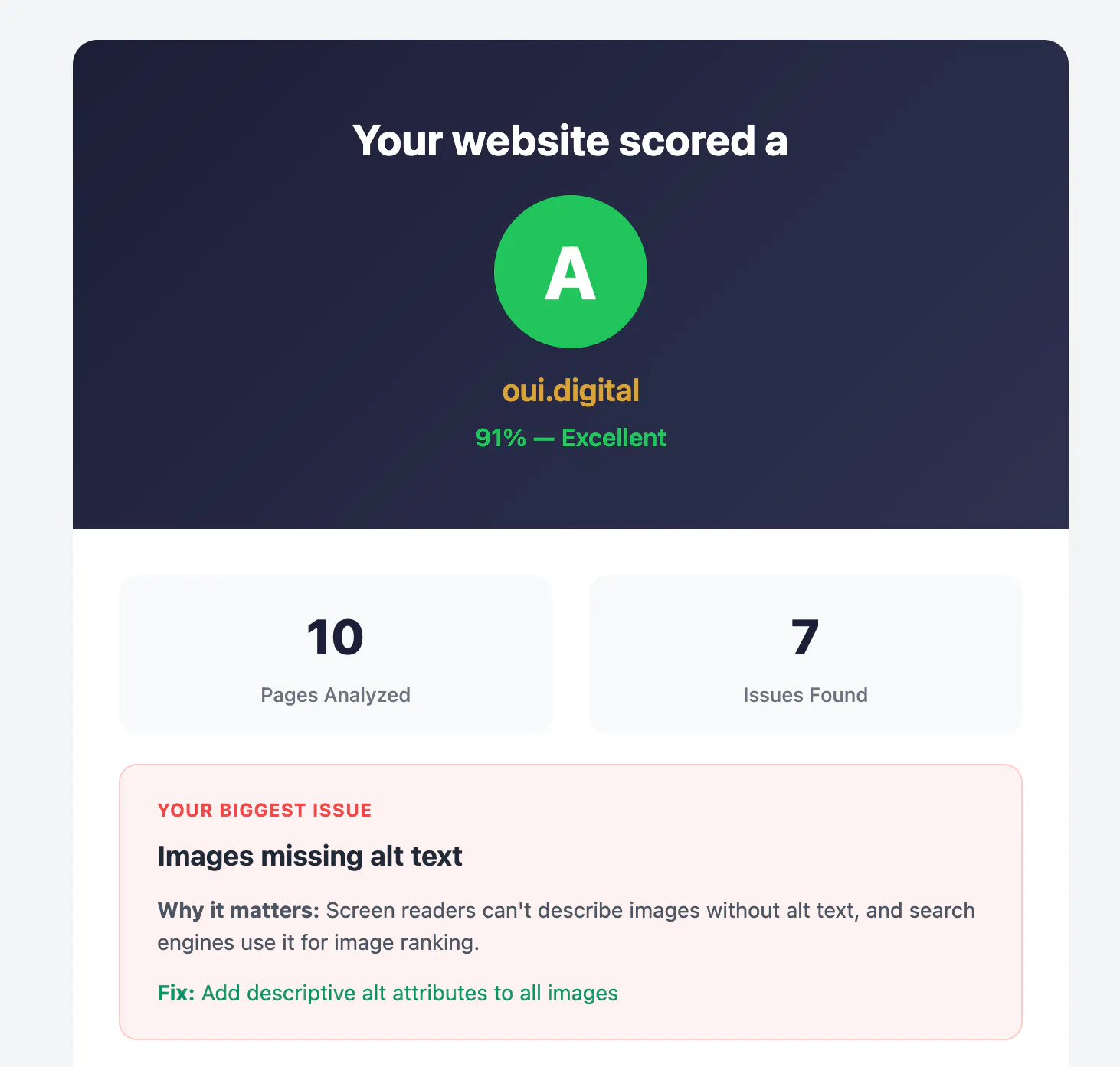Free Website Health Check gallery image