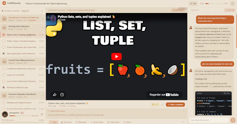CraftCourse screenshot 4