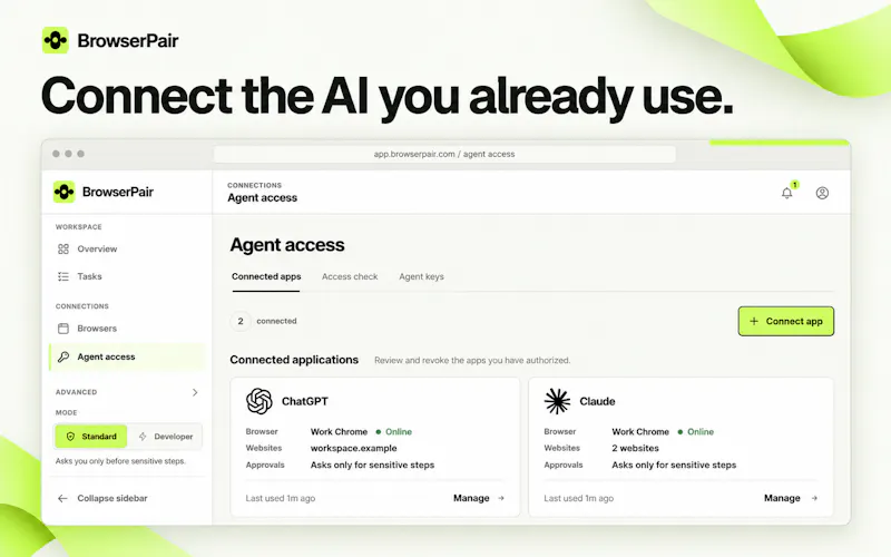 BrowserPair screenshot 5
