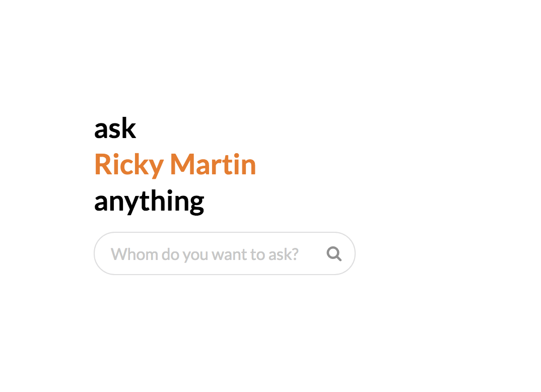 Ask X Anything