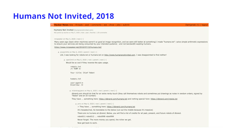 Humans Not Invited 11111101010 screenshot 7