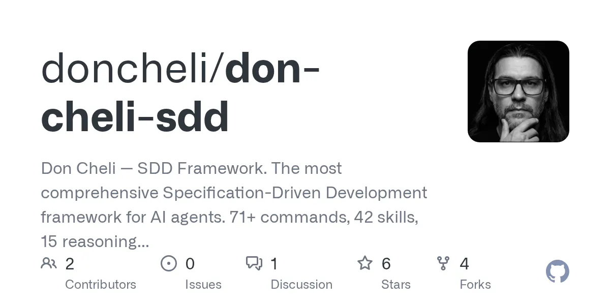 Don Cheli SDD Framework gallery image