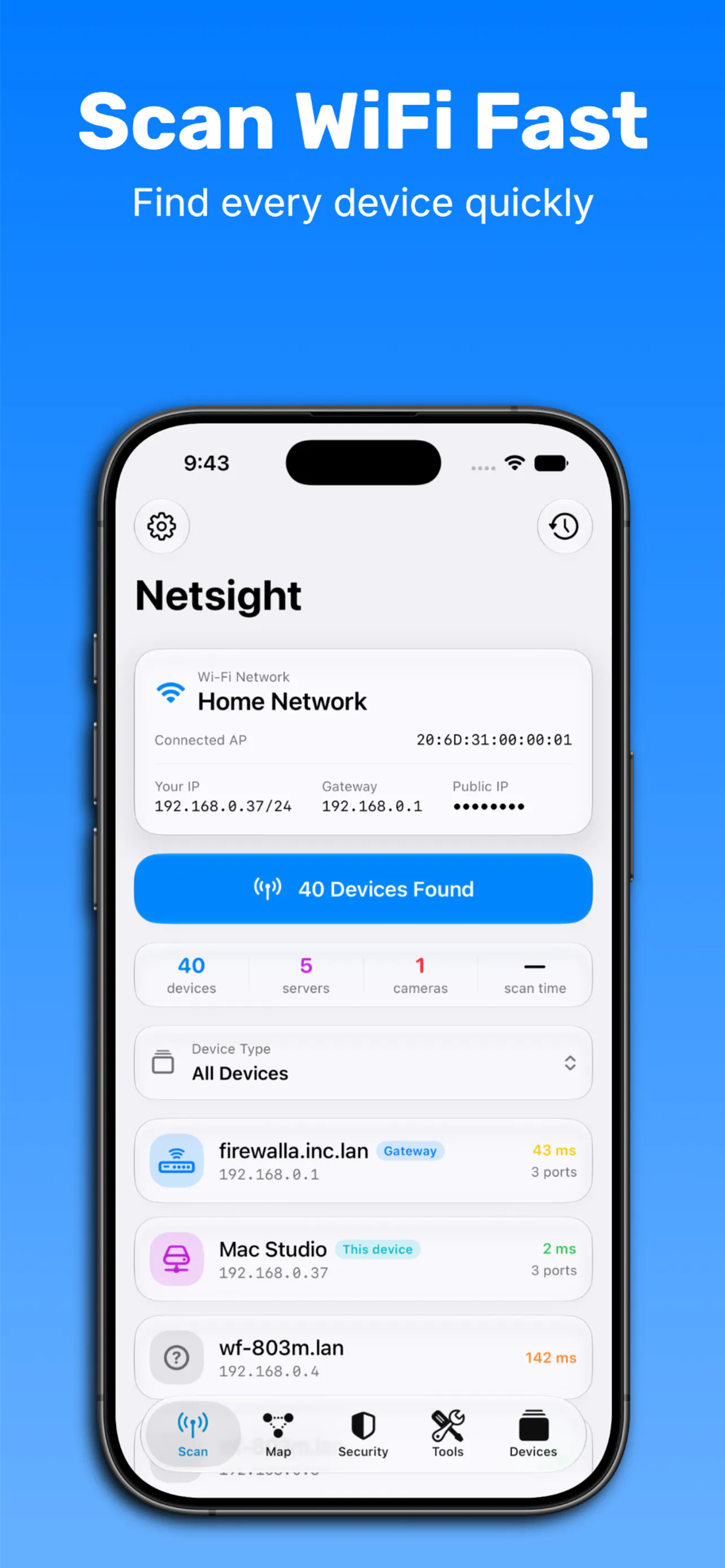 Netsight - WiFi Tools gallery image