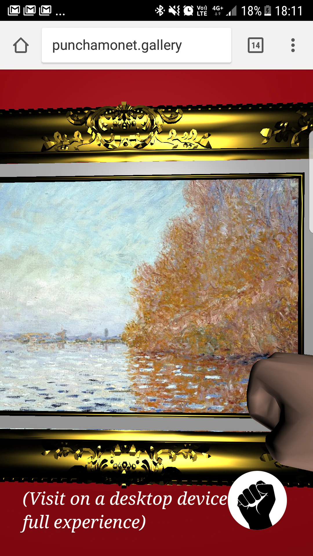 Punch a Monet