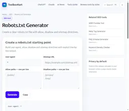 Robots.txt Generator gallery image