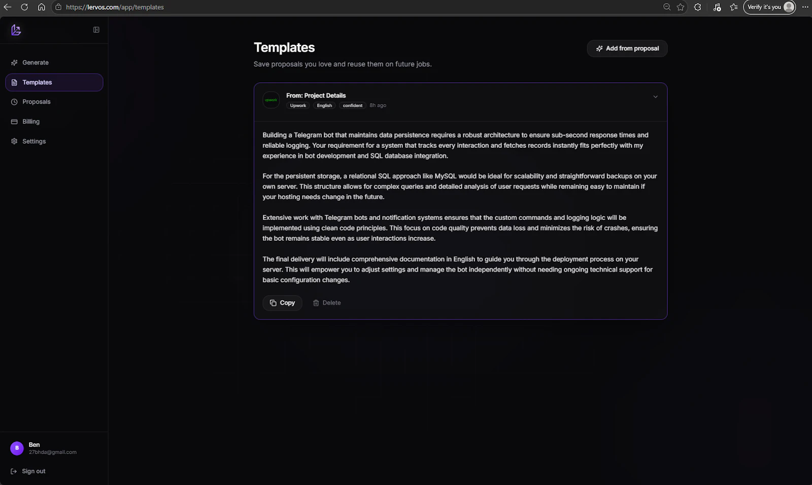 Lervos screenshot 5