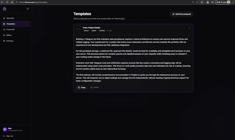 Lervos screenshot 5