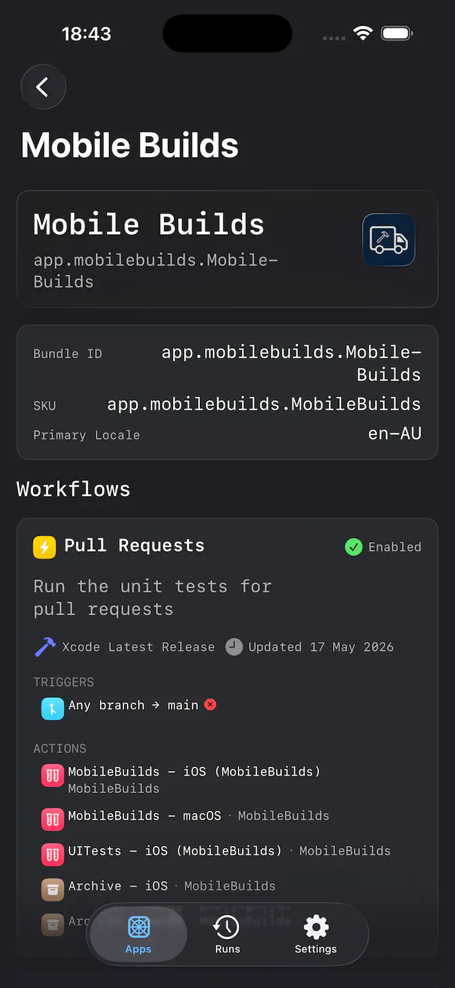 Mobile Builds gallery image