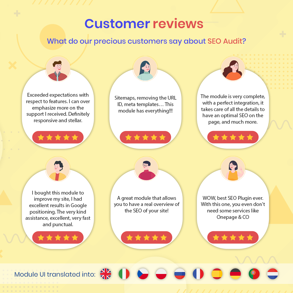 SEO Audit - Best SEO практика 2023 - All-In-One Prestashop SEO-модуль медиа 15