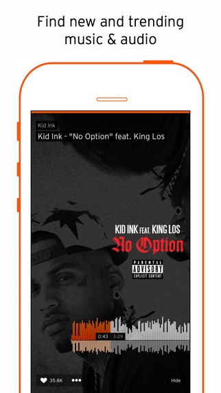 SoundCloud iOS gallery image