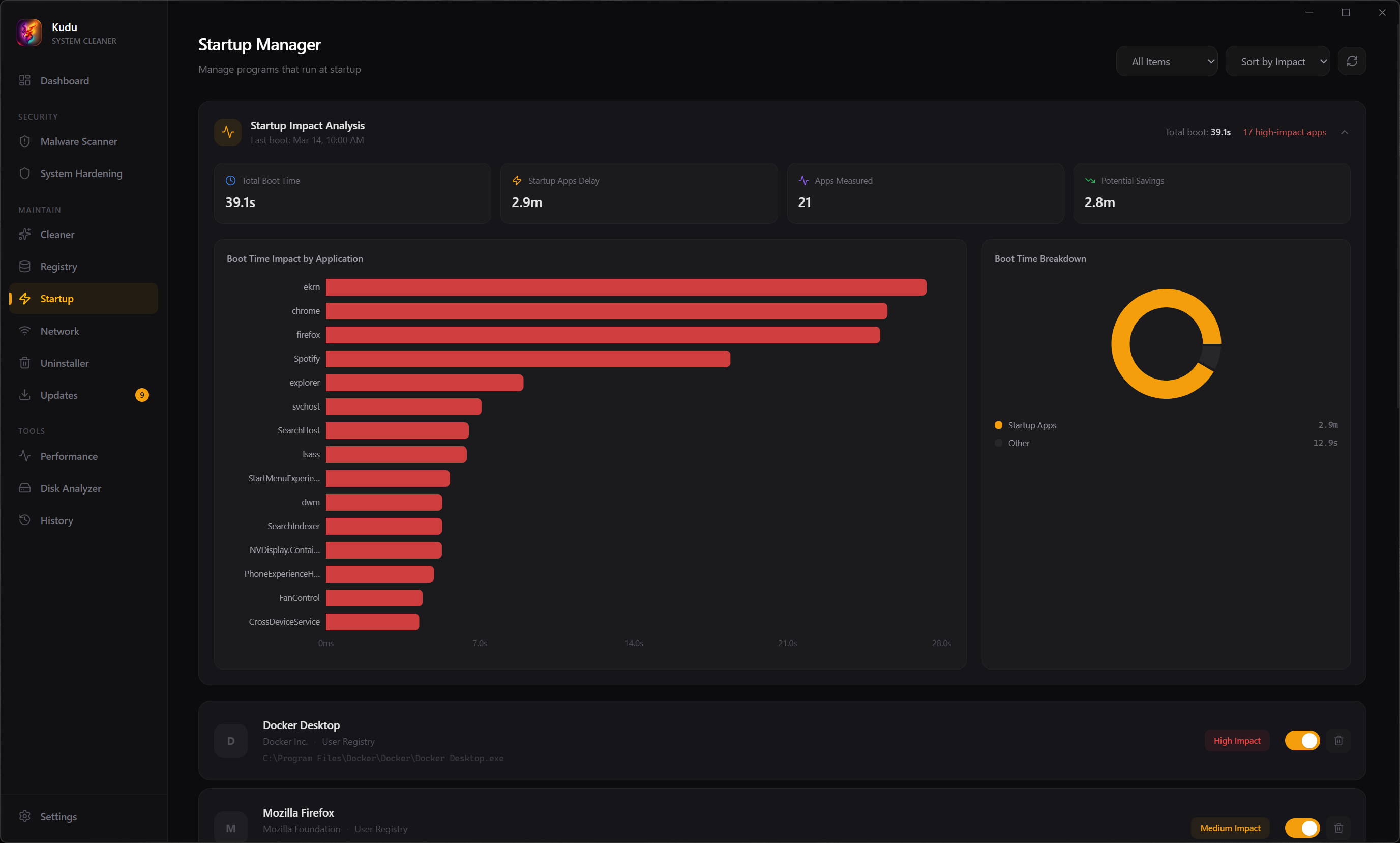 Kudu — Free System Cleaner gallery image