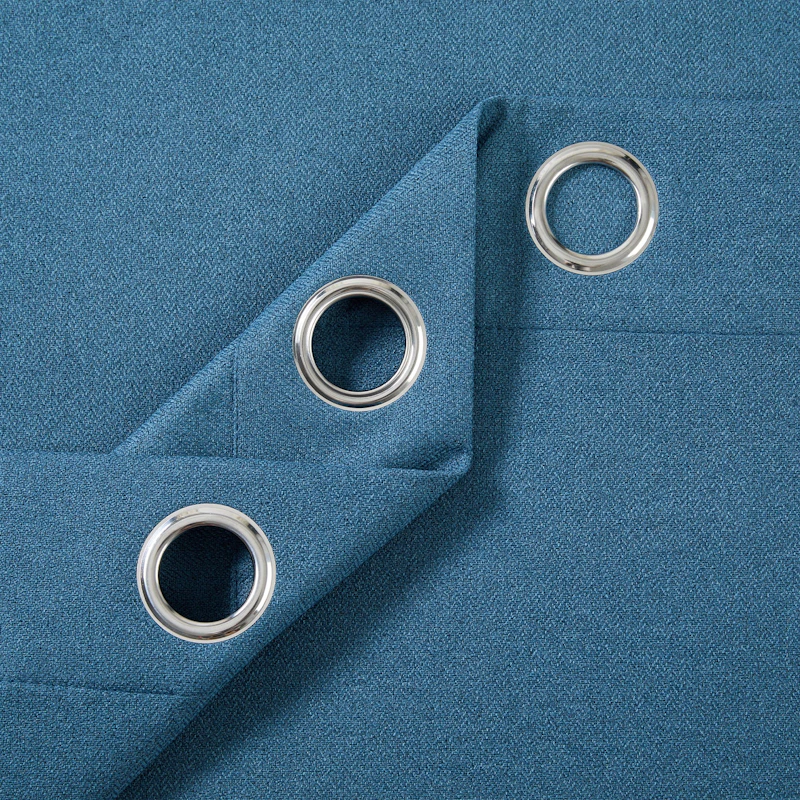 Blackout Linen Curtains, Eyelet Design screenshot 4