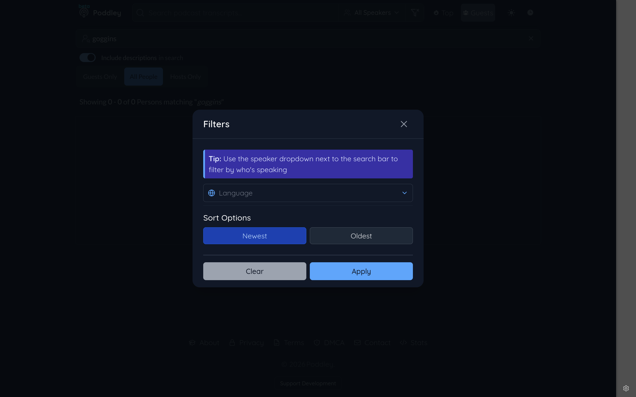 Poddley - Screenshot 4 showing product features and functionality