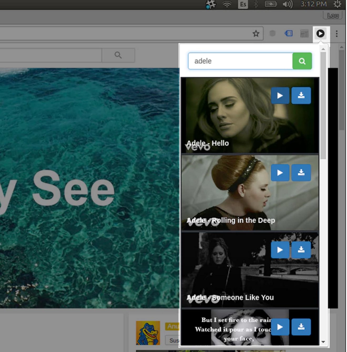 Video Search for Chrome media 1