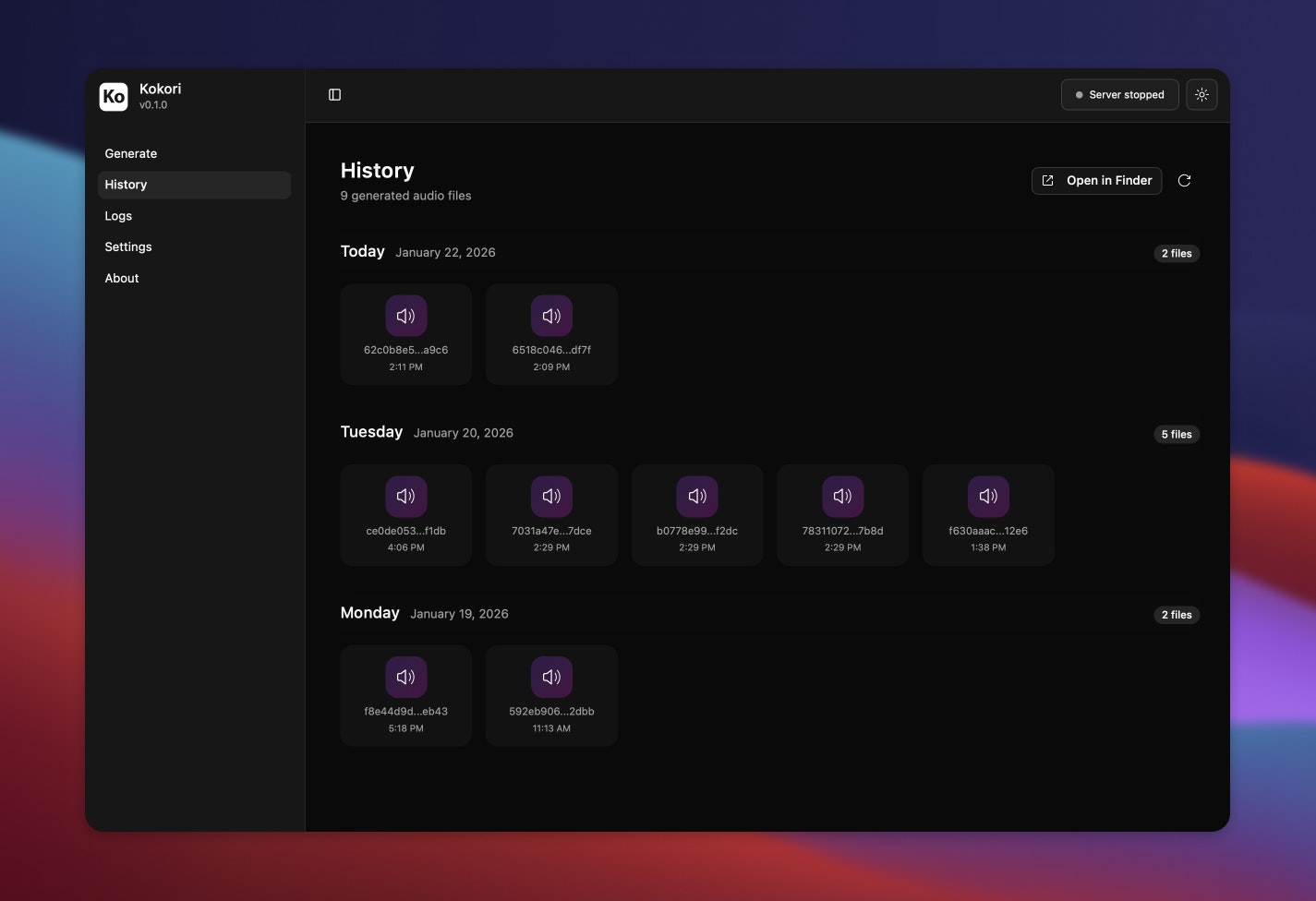 Kokori gallery image