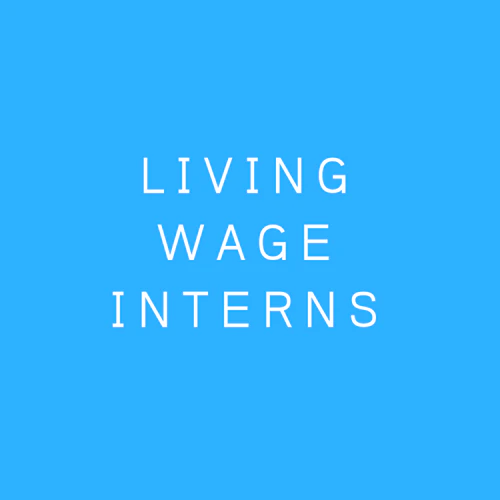 Living Wage Interns