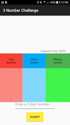 3 Number Challenge gallery image