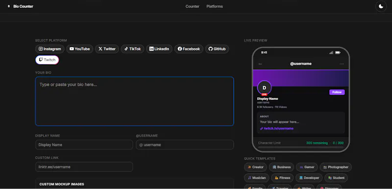 Bio Counter screenshot 2