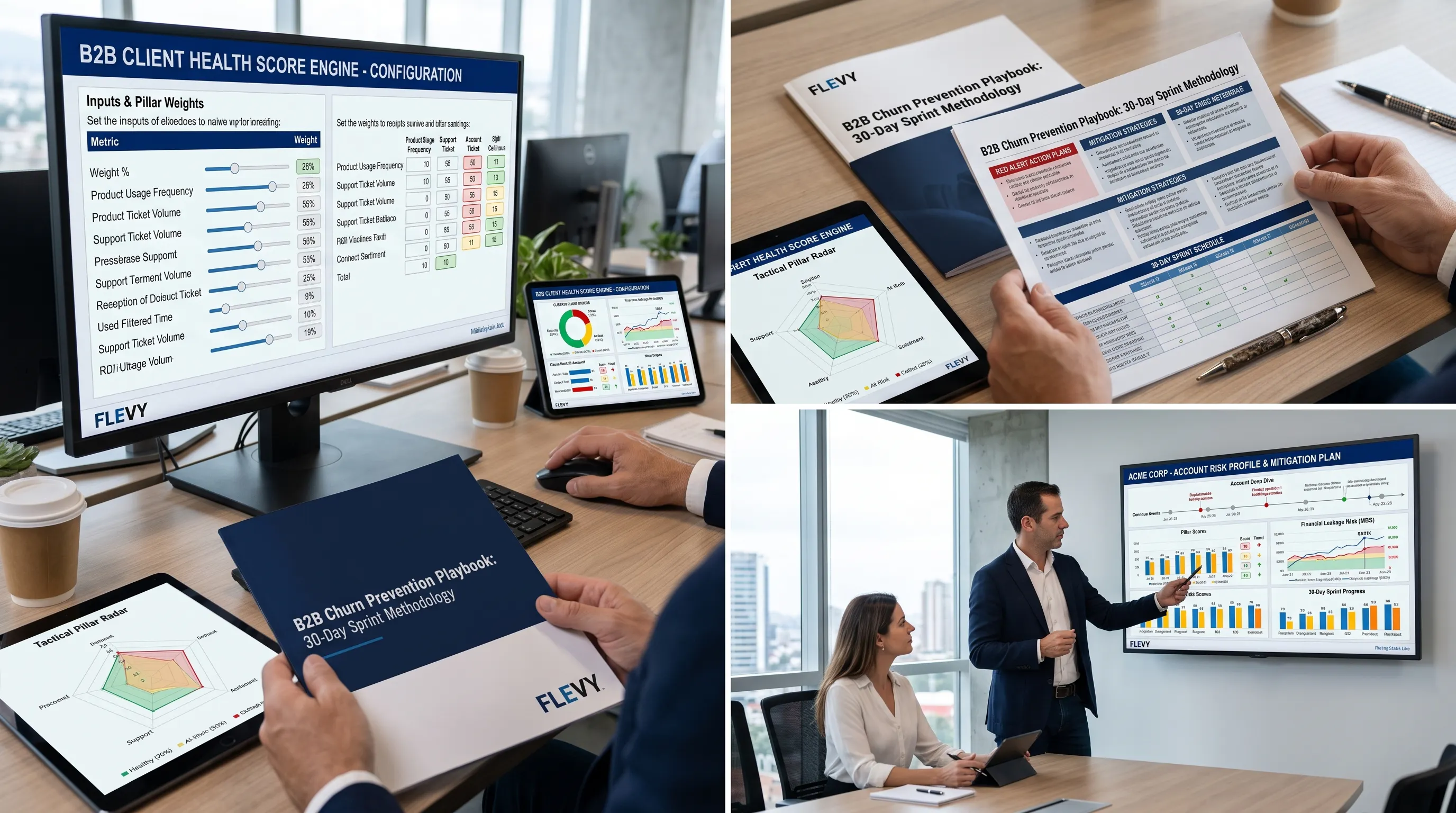 B2B Client Health Score Engine gallery image