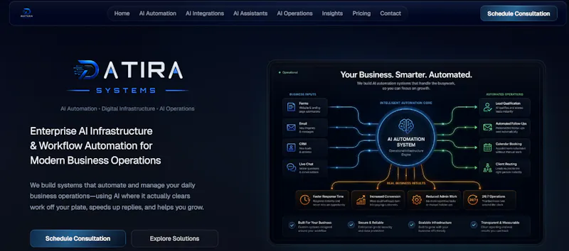 Datira Systems screenshot 1
