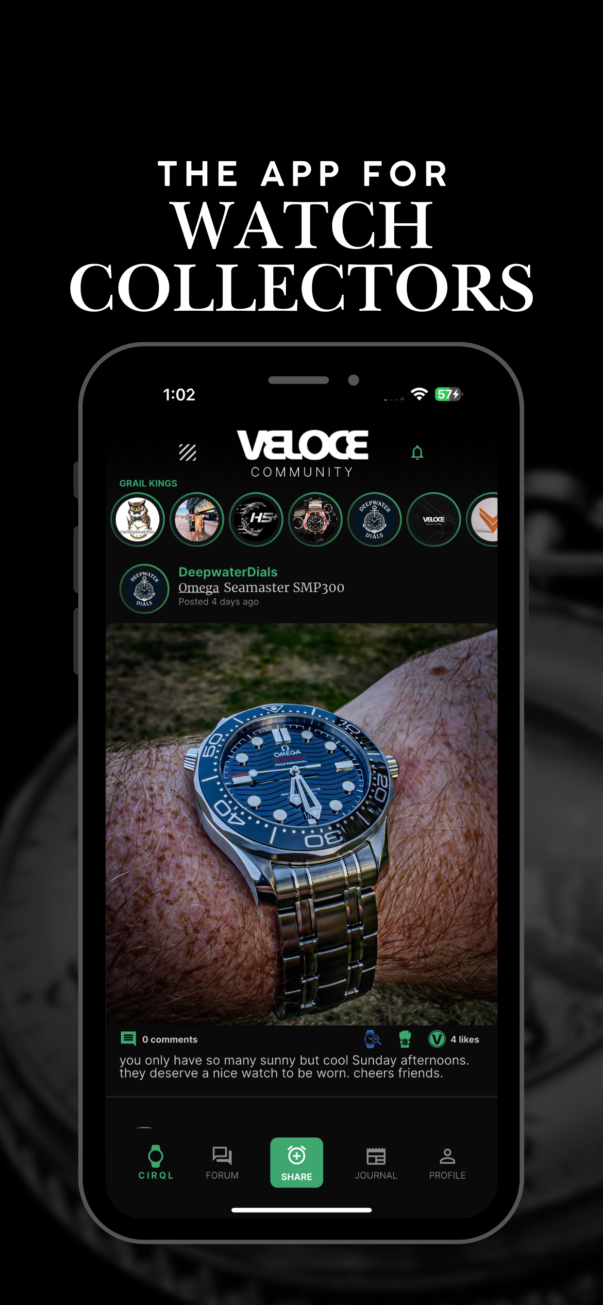 Média Veloce - L'application pour les collectionneurs de montre - L'application pour les collectionneurs de montre 1