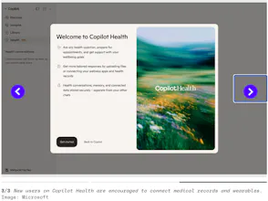 Microsoft Copilot Health gallery image