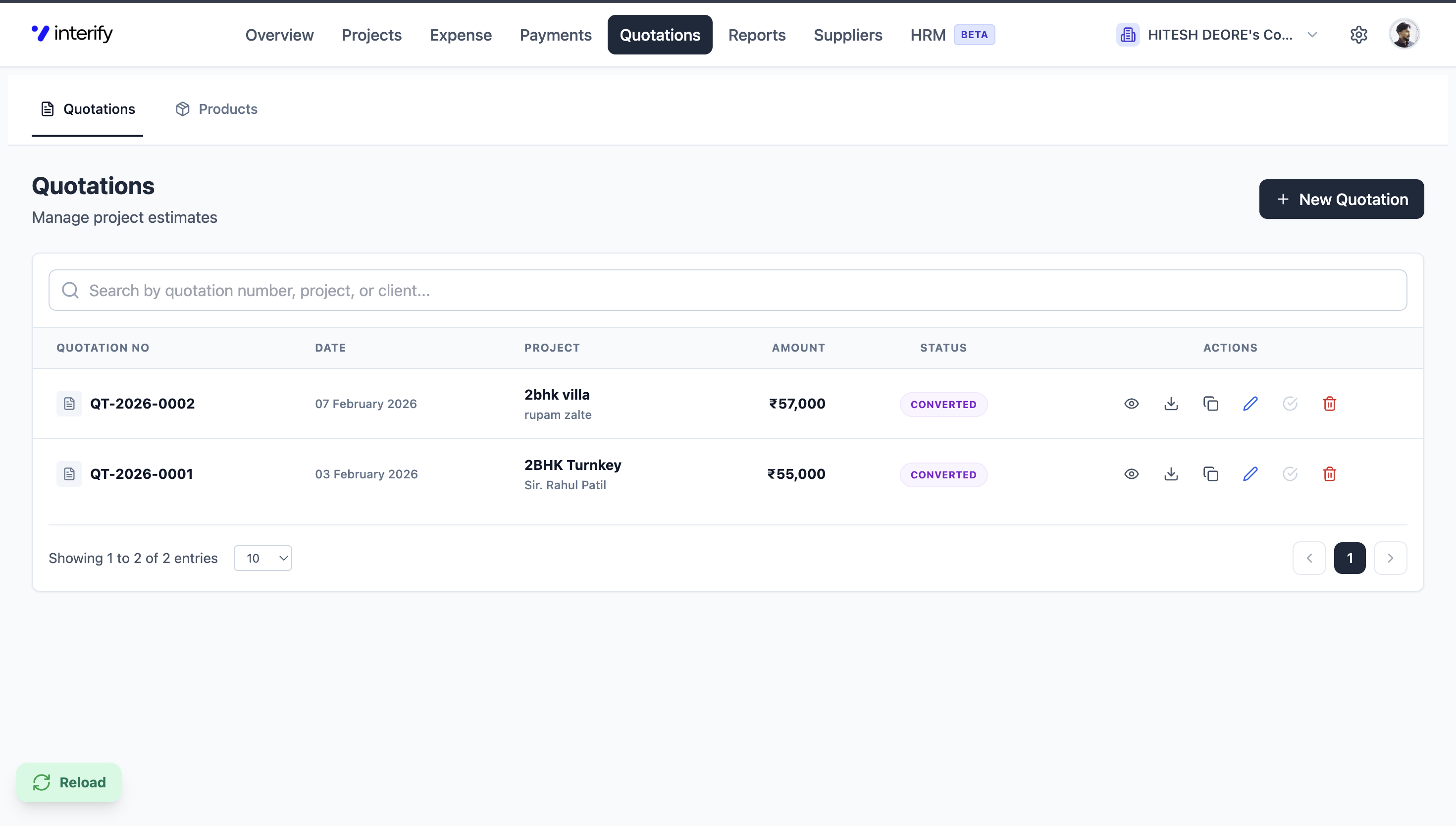Interify gallery image