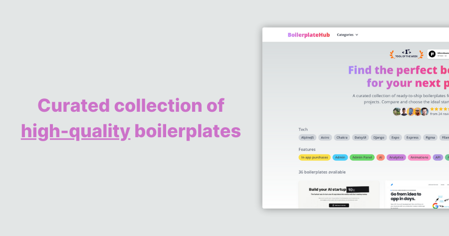 Boilerplatehub media 3