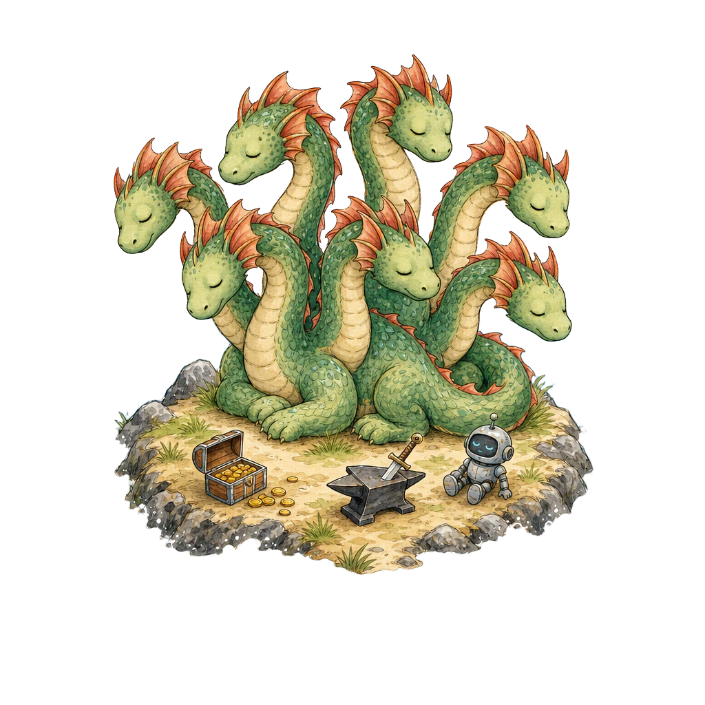 HuntingHydra's AI Marketplace logo