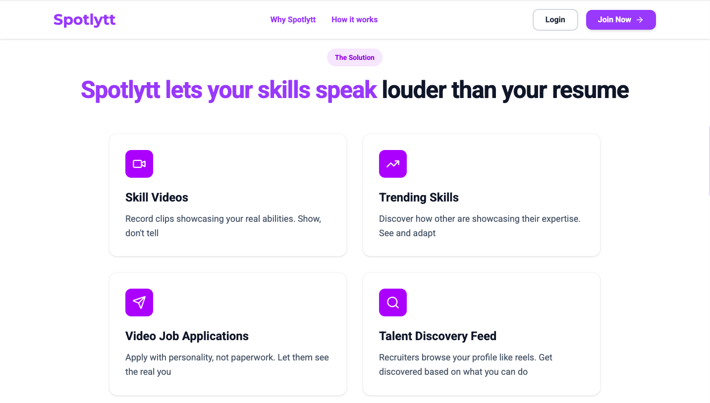 Spotlytt - Screenshot 3 showing product features and functionality
