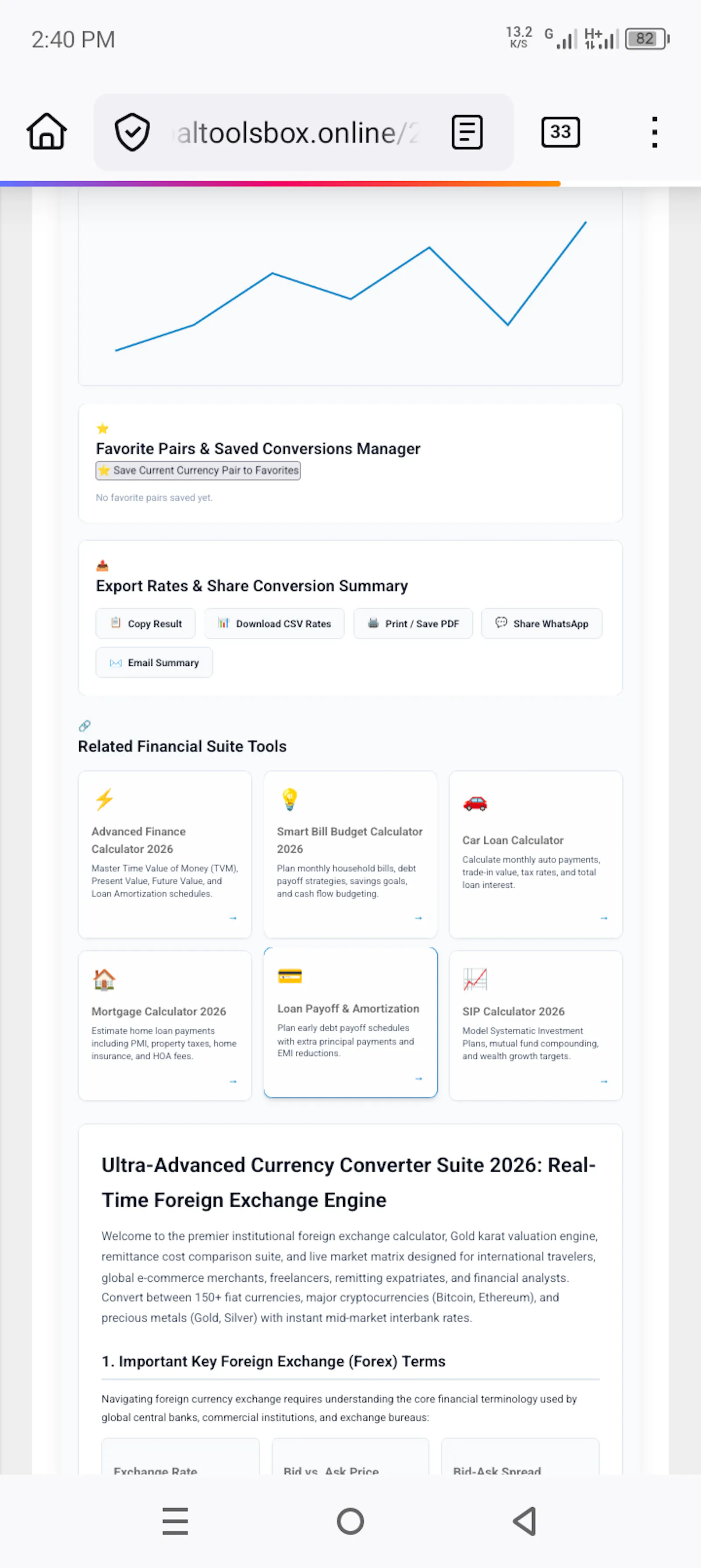 Ultra-Advanced Currency Converter Suite  screenshot 2
