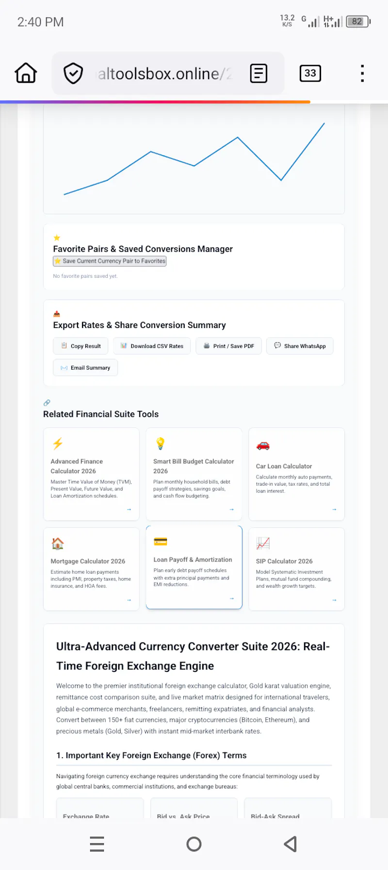 Ultra-Advanced Currency Converter Suite  screenshot 2
