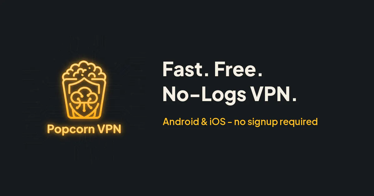 Popcorn VPN gallery image