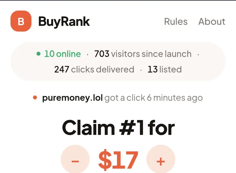 BuyRank screenshot 1