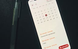 Clendar - a minimal calendar app media 1