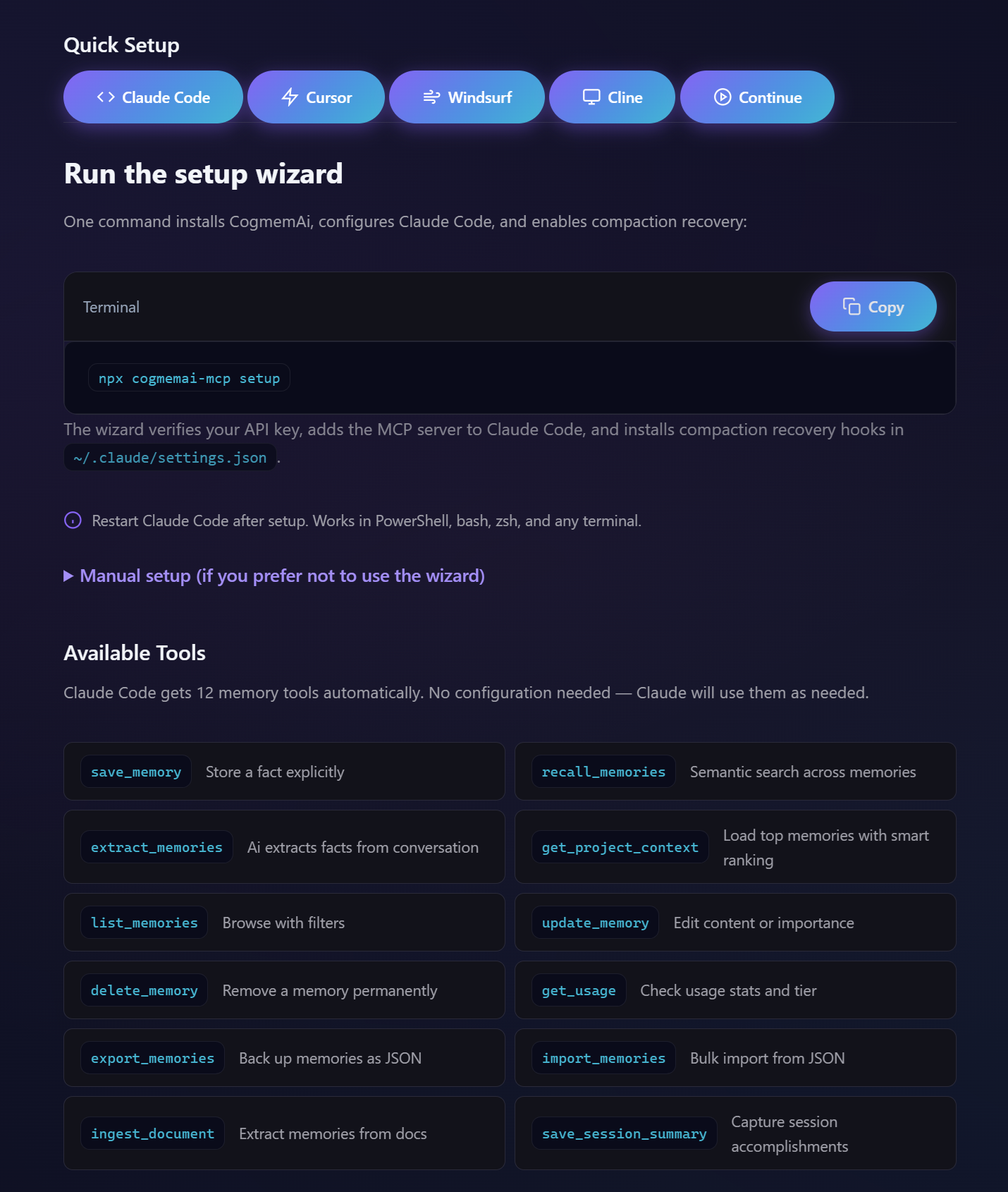 CogmemAi - Screenshot 5 showing product features and functionality