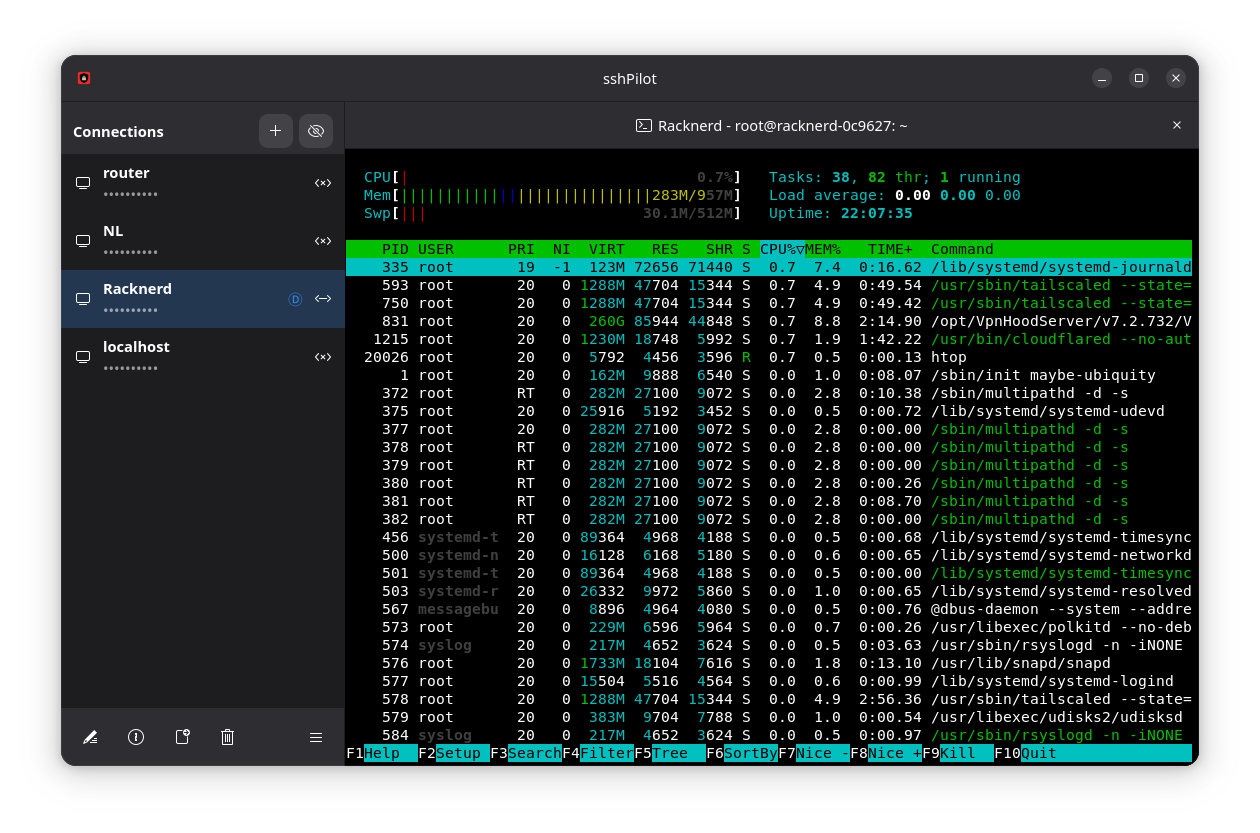 sshPilot gallery image