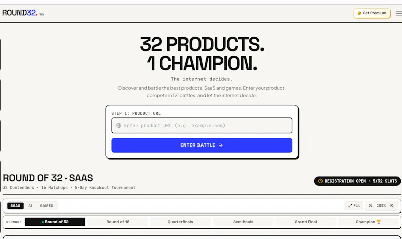Round32 — The Internet Decides screenshot 1