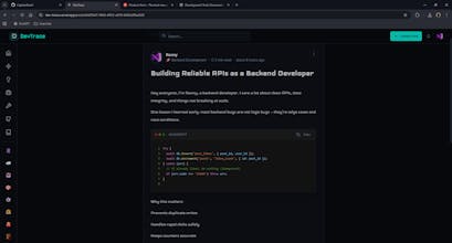 DevTrace gallery image