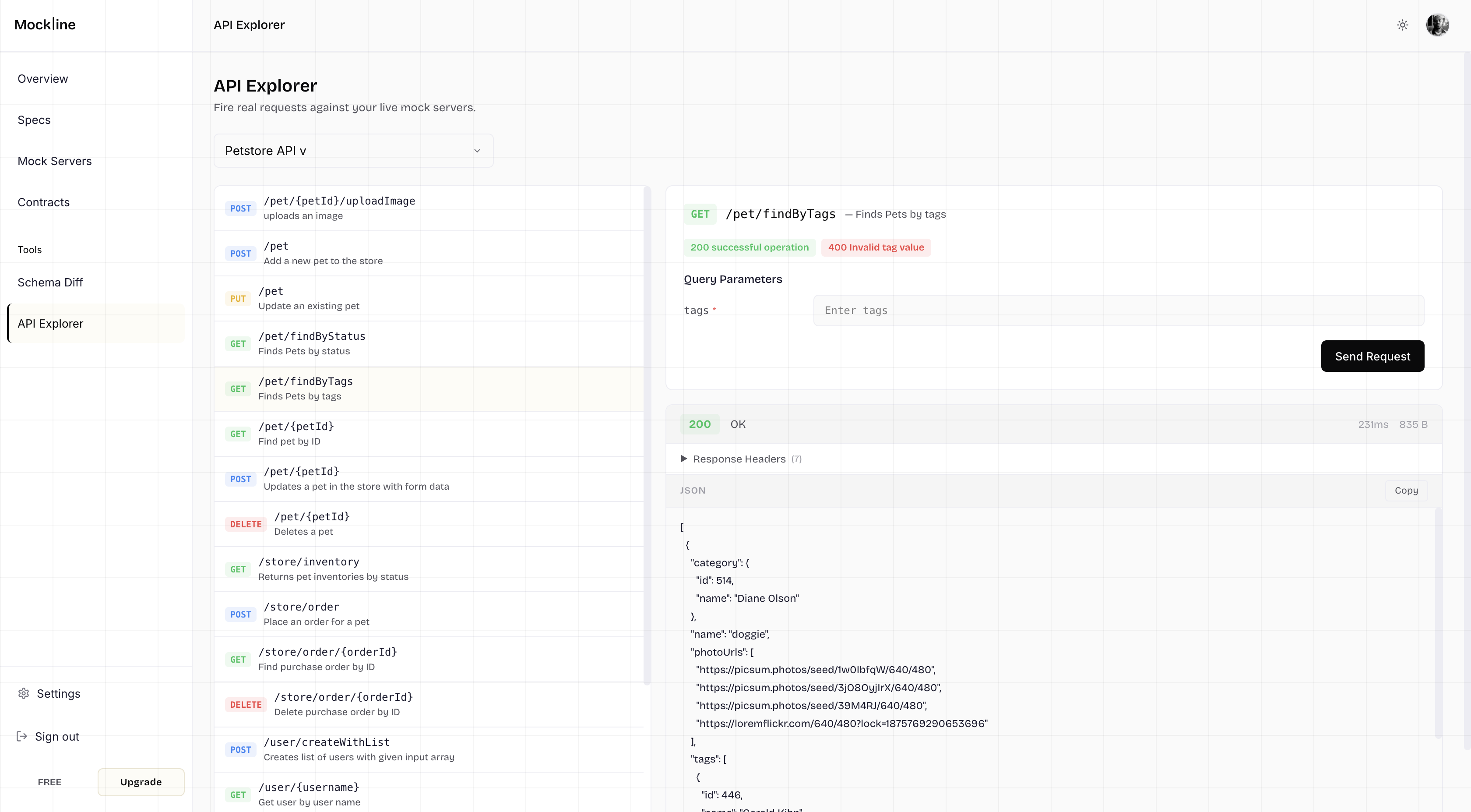 Mockline gallery image