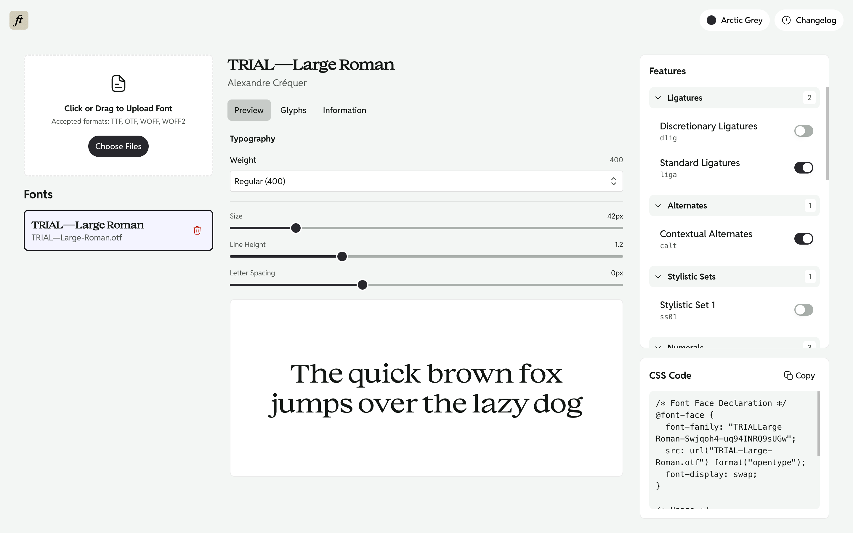 Ligatures gallery image